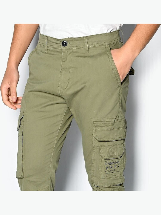 Trousers Cargo Elastic Light Oil