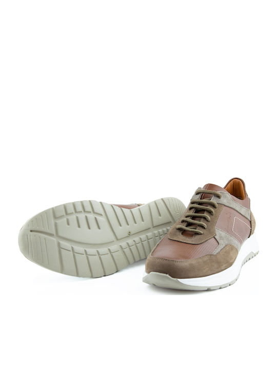Leder Herren Freizeitschuhe Anatomisch Braun