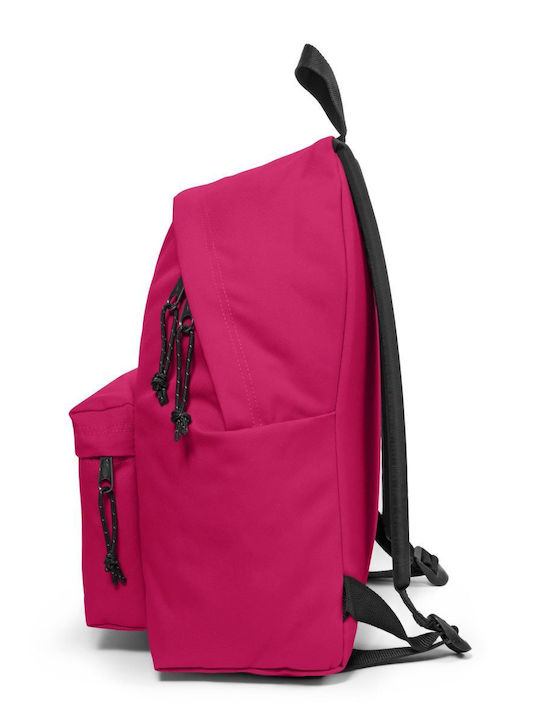 Eastpak Padded Pak'r Ruby Pink Σχολική Τσάντα Πλάτης Γυμνασίου - Λυκείου Ροζ 24lt 30 x 18 x 40εκ