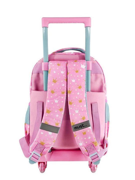 Must Little Princess with 3 Compartments School Bag Backpack Elementary, Elementary Multicolored