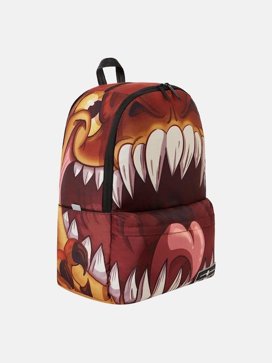 Dino Mouth Elementary School Backpack Multicolour L31.8xW17.8xH47cm