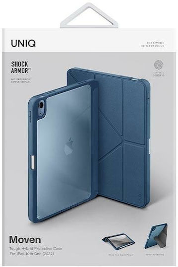 Uniq Moven Flip Cover Carpi Blue (iPad 2022 10.9'')