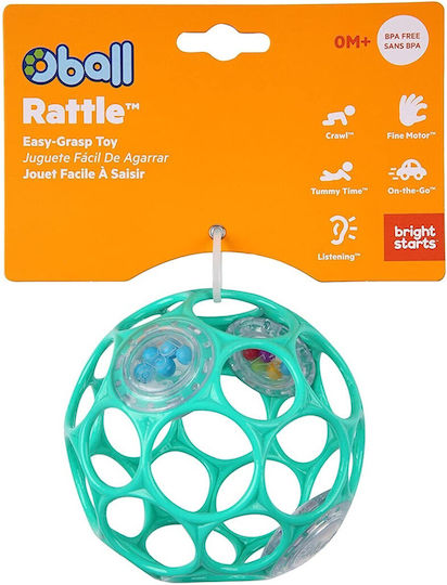 Oball Ball Rattle Easy-Grasp with Sounds for 0++ Months