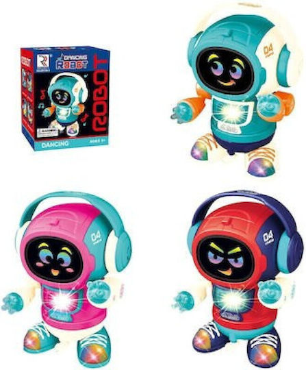 ToyMarkt Dancing Robot Ηλεκτρονικό Ρομποτικό Παιχνίδι για 3+ ετών (Διάφορα Σχέδια) 1τμχ
