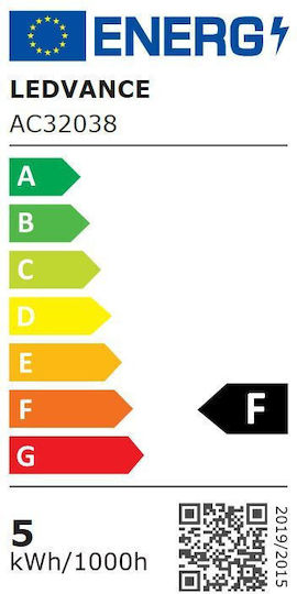 Bellalux Λάμπα LED 5W για Ντουί GU10 Θερμό Λευκό 350lm