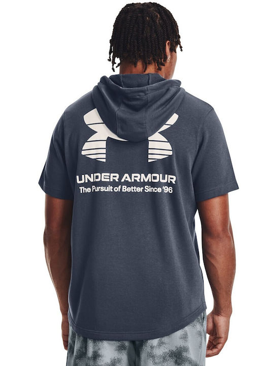 Under Armour Rival Terry Nov Herren T-Shirt Kurzarm Gray