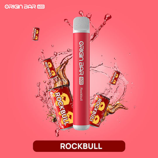 Aspire Origin Bar Einweg-E-Zigarette 600 Einweg-E-Zigaretten RockBull 2ml 20mg Rote