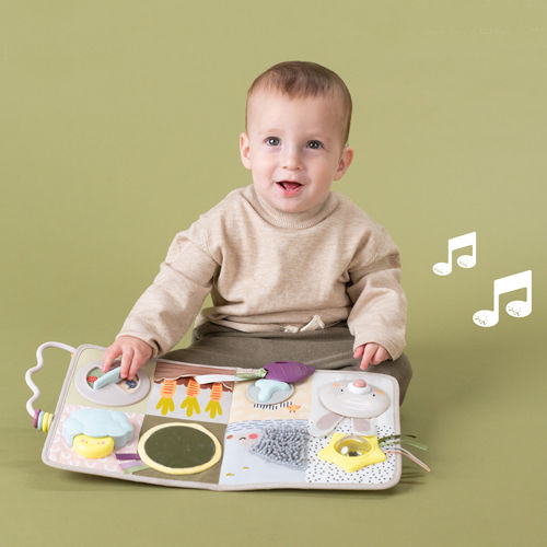 Taf Toys Hanging Car Toy with Music Teether and Mirror for Newborns