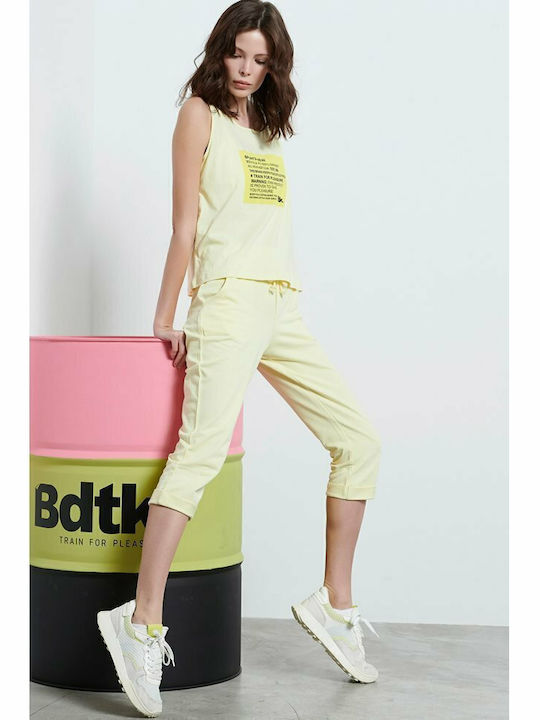 Talie înaltă Pantaloni de Trening cu elastic Butter