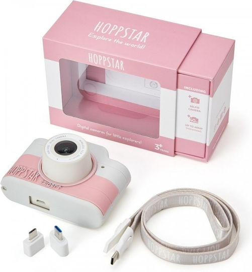 Hoppstar Expert Compact Φωτογραφική Μηχανή 30MP Blush Ροζ