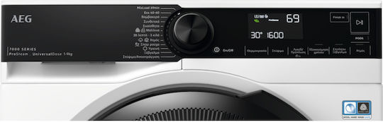 AEG Πλυντήριο Ρούχων 9kg με Τεχνολογία Ατμού 1600 Στροφών UniversalDose LFR73964VG