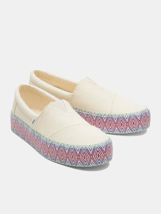 Alp Fenix Women's Fabric Espadrilles Natural