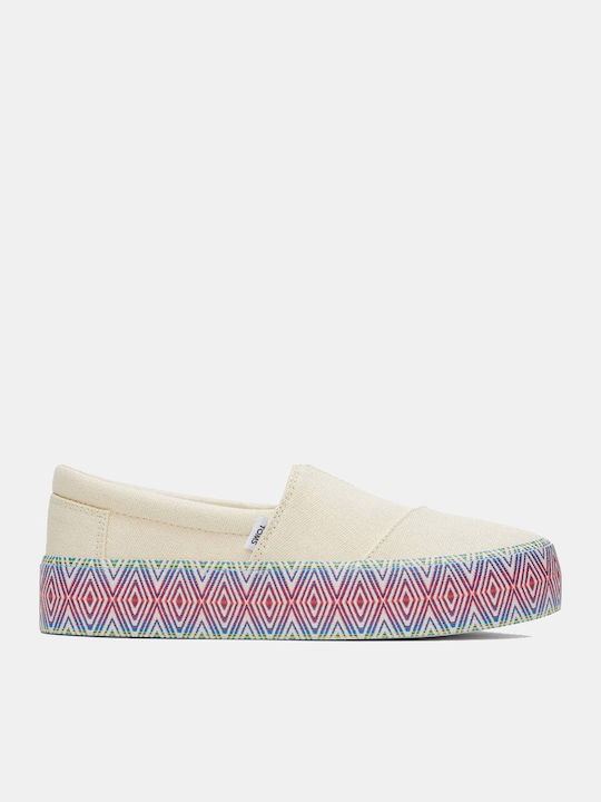Alp Fenix Women's Fabric Espadrilles Natural