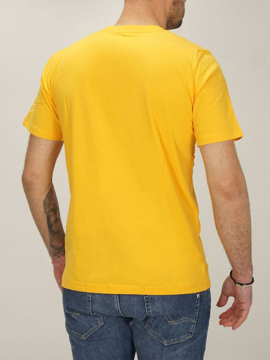 Replay Men's Short Sleeve T-shirt Yellow