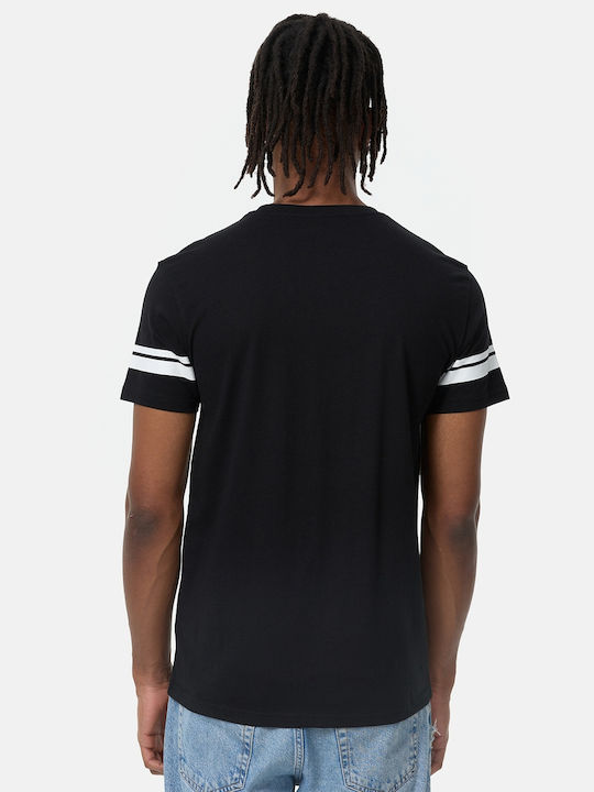 Lonsdale Polbain Men's Short Sleeve T-shirt Black