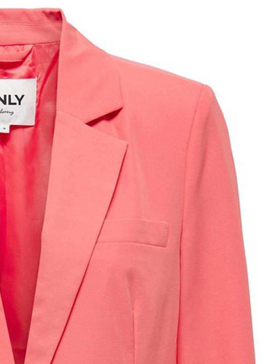 Only Women's Blazer Orange
