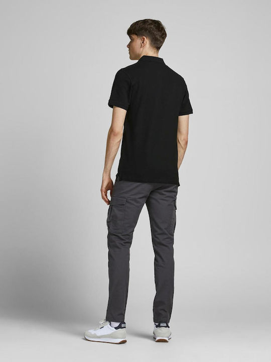 Polo Short Sleeve Blouse Black