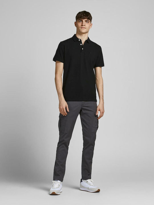 Polo Short Sleeve Blouse Black