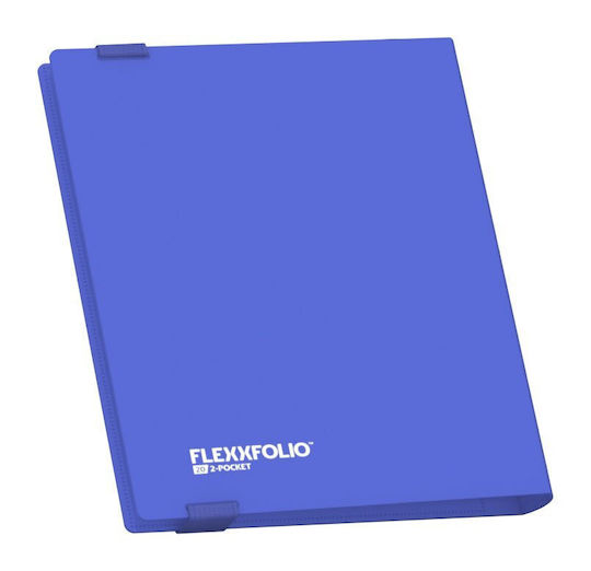 Ultimate Guard 2-Tasche Flexibler Pro-Bindemittel 1-Tasche Übergröße Größe Blau