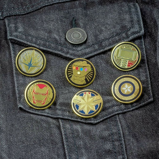 Paladone Badge Avengers Endgame Guardians Marvel Pin