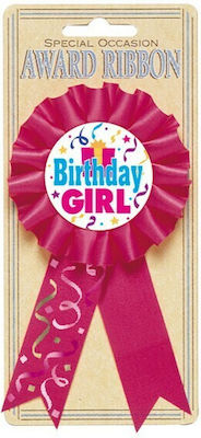 Amscan Badge Birthday Girl Badge 15.2cm