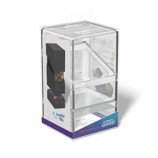 Ultimate Guard Boulder 'n' Tray 100+ Deck Box Standard Size Clear