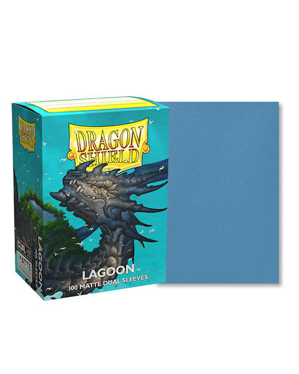 Dragon Shield Game Accessory Matte Dual Lagoon Sleeves Standard Size ART15048