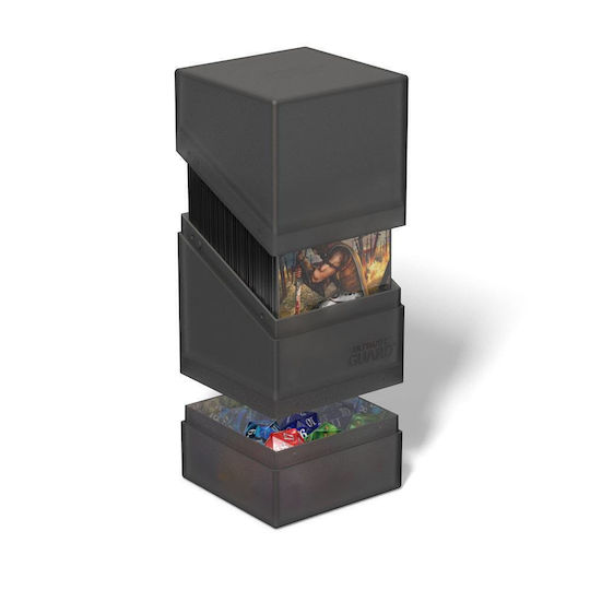 Ultimate Guard Boulder 'n' Tray 100+ Deck Box Standard Size Onyx