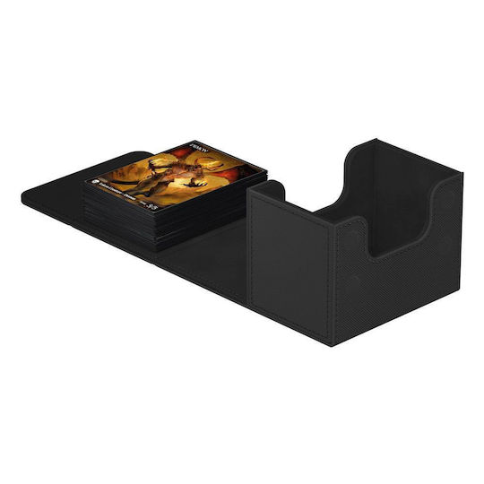 Ultimate Guard Sidewinder XenoSkin Monofarbene Deck Box Standardgröße Schwarze
