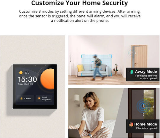 Sonoff NSPanel Pro Recessed Wall Switch with Touch Screen Wi-Fi White