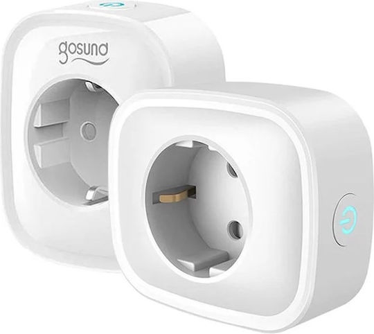 Gosund Smart Μονόπριζο 2τμχ