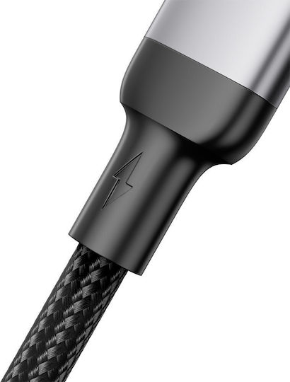 Joyroom S-UL012A10 Braided USB-A la Cablu Lightning Negru 3m