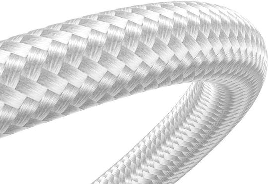 Joyroom S-CL020A11 Braided USB-C to Lightning Cable 20W Λευκό 1.2m