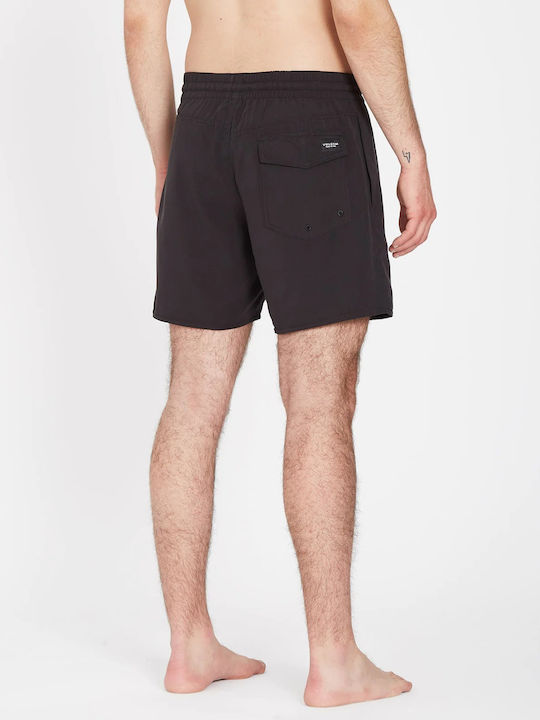 Lido Solid Men's Swimwear Shorts Black