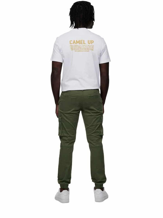 Only & Sons Men's Trousers Cargo Elastic Olive Night