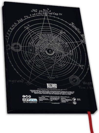 Abysse Diablo Key Art Notebook A5 Black