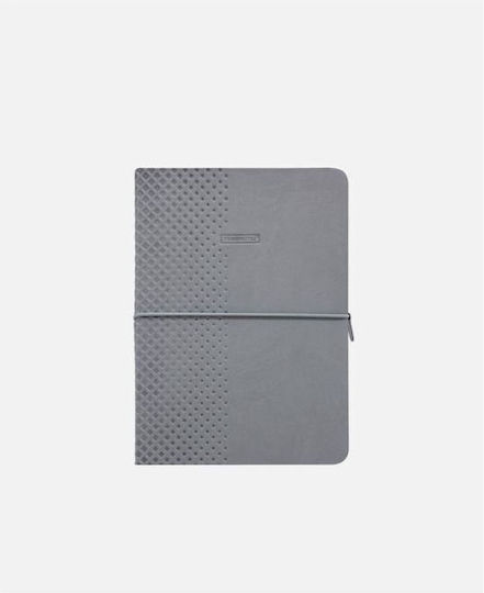 Make Notes Bloc Notes A5 cu Elastic Gri