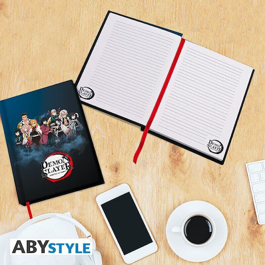 Abysse Demon Slayer: Kimetsu no Yaiba Notebook A5 Multicolour