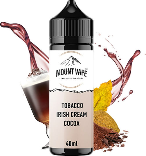 Mount Vape Shot de aromă Exclusive Flavors 40ml/120ml 1buc Tobacco Irish Cream Cocoa