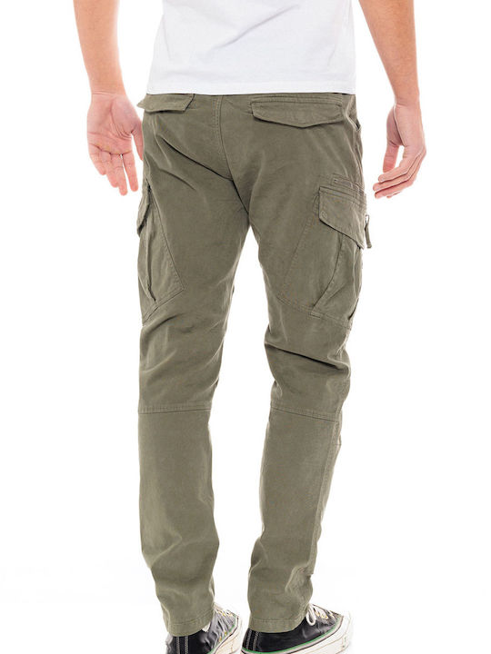 Trousers Cargo Elastic Khaki