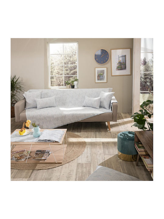 Teoran Messina Ριχτάρι Πολυθρόνας Chenille 150x180εκ. 05 52013335
