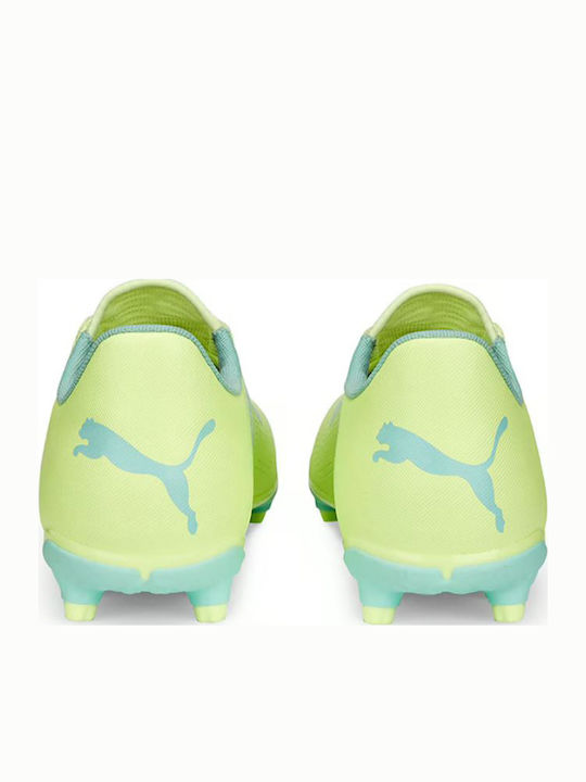 PUMA Future Play Ποδοσφαιρικά Παπούτσια με Τάπες FG/AG Κίτρινα
