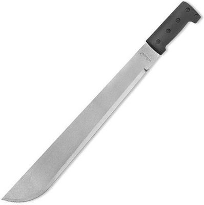 Mil-Tec 18′ Machete Steel With Sheath Machete Black with Blade made of Carbon Steel in Sheath