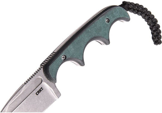 Columbia River Knives Minimalist Spear Point Μαχαίρι Πράσινο σε Θήκη