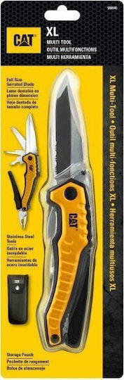 CAT Multi-Function Tool XL Многофункционален инструмент Жълт в Калъф