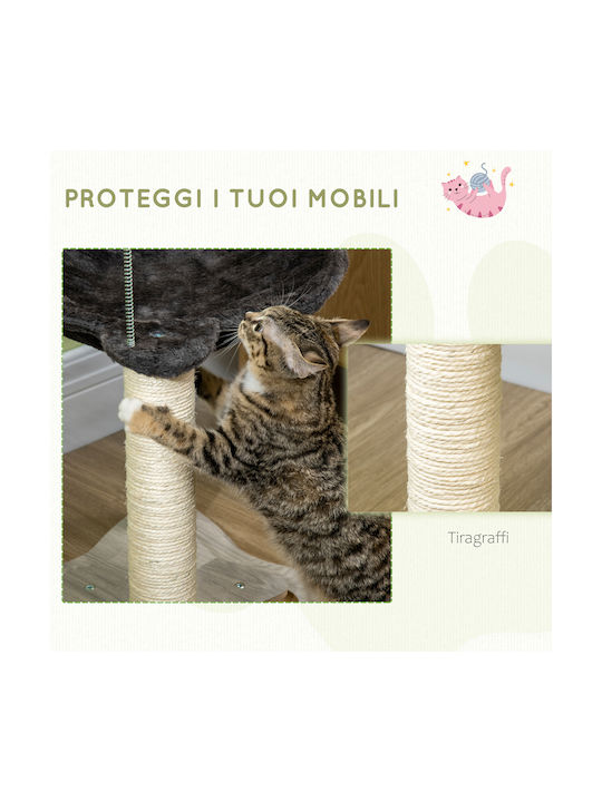 Pawhut Στύλος Γκρι 53.55x53.5x66εκ. Pawhut Στύλος Γκρι 53.55x53.5x66εκ.
