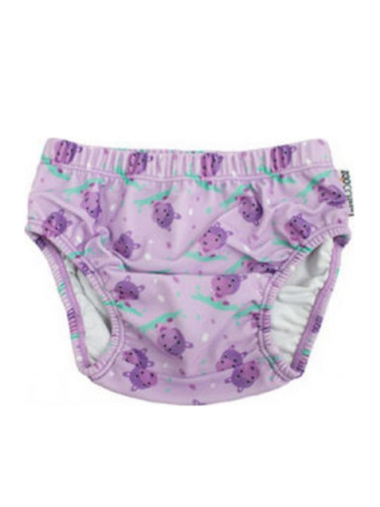 Zoocchini Costum de baie pentru copii Scutece de înot cu pălărie Violet Zoocchini Costum de baie pentru copii Scutece de înot cu pălărie Violet