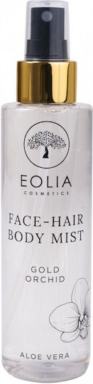 Eolia Cosmetics Gold Orchid Skin Care Set for Moisturizing & Body Cleaning