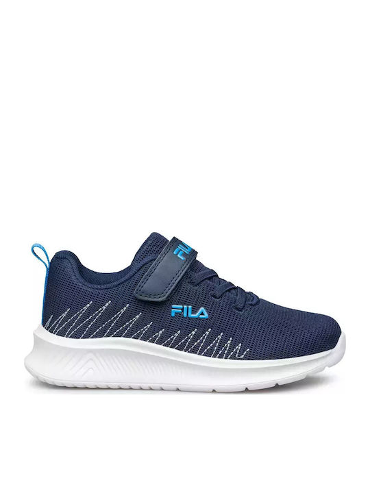 Abel 2 Kids Sneakers with Scratch Navy Blue