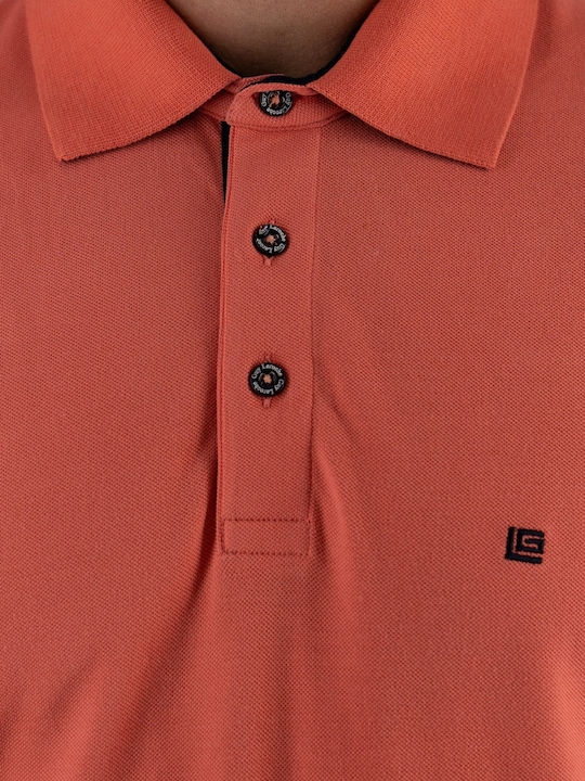 GL2319015 Polo Short Sleeve Blouse Orange
